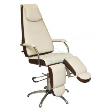 Педикюрное кресло МИЛАНА гидравлическое с опорами под ноги