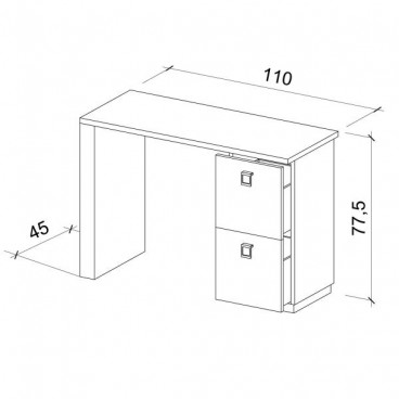 Стол маникюрный &quot;BASICURE&quot;