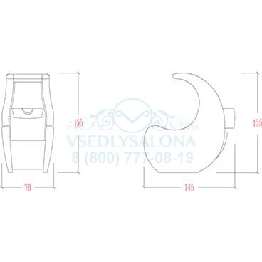 Мойка парикмахерская SUPERSONIK S COLOR
