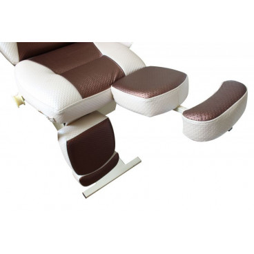 Педикюрное косметологическое кресло &quot;Ирина&quot; (Электропривод, 4 мотора) (высота 550 - 850м)