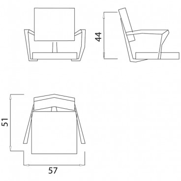 Кресло парикмахерское &quot;Oneida&quot;