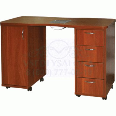 Стол маникюрный Эсти II с вентиляцией - CT 08