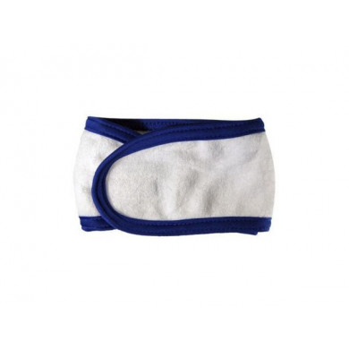 Повязка для волос махровая на липучке 1 шт