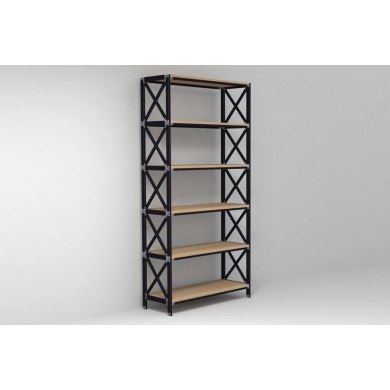 Стеллаж для барбершопа Edwin